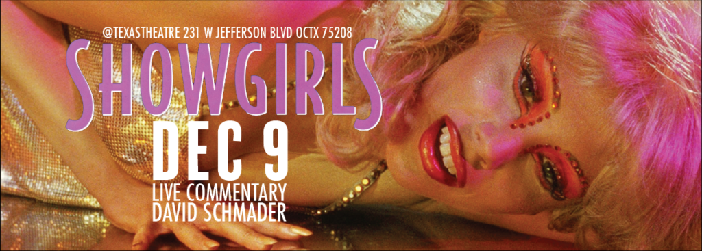 SHOWGIRLS with live DVD Commentary!