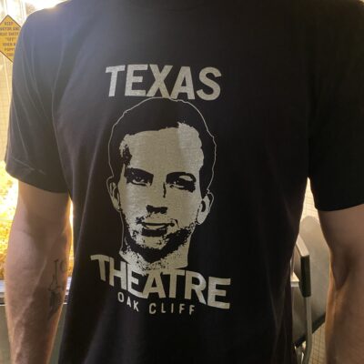 T-Shirt: Oswald Black w/ cream ink